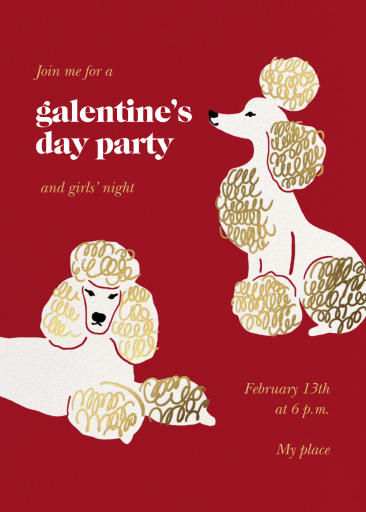 Double Standard - Valentine's Day Invitation by kate spade new york