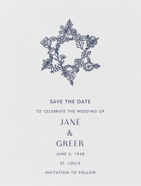 Nitzan I (Save the Date) by Paperless Post
