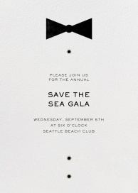 Black Tie Affair - Gala Invitation by Paperless Post