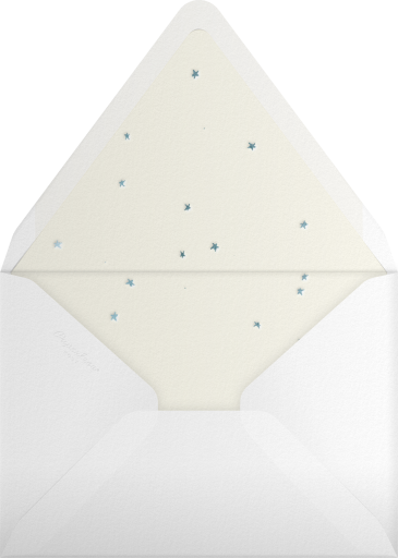 Nature Motif Holiday Invitation Envelope