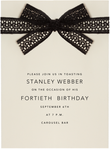 Merletto - Invitation by Paperless Post