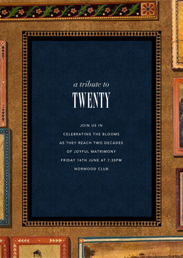 Malatesta - Celebration Invitation by Cabana