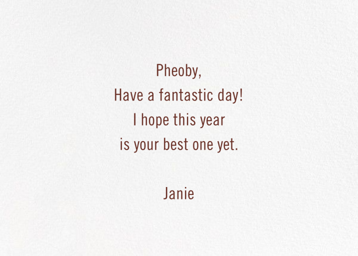 Stay Wild (Sig Burwash) by Red Cap Cards - Back