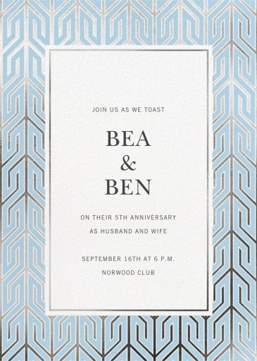 Delano - Celebration Invitation by Jonathan Adler