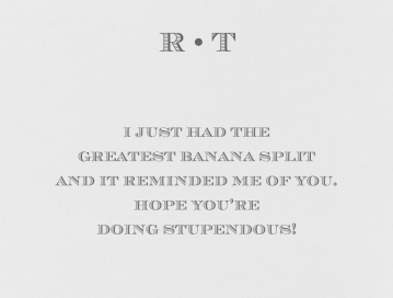 Bellomont (Thank You) - Stationery by Crane & Co.