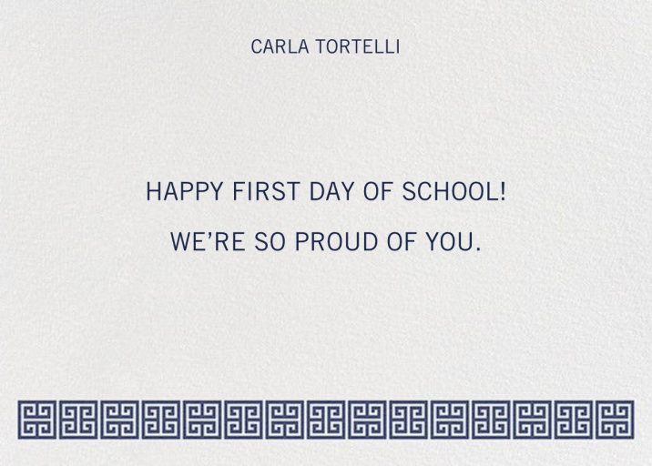 Greek Key (Stationery) - Stationery by Jonathan Adler