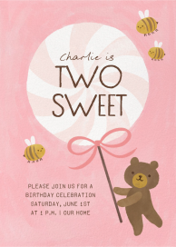 Sweet as Candy - Birthday Invitation by Paperless Post