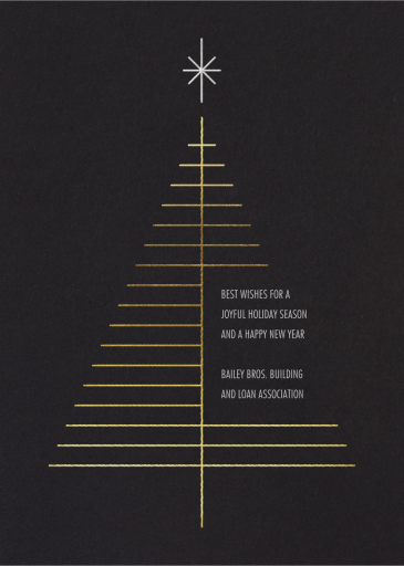 Tree Topper - Holiday Card by Paperless Post