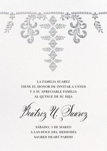 Ornate Occasion - Quinceañera Invitation by Paperless Post