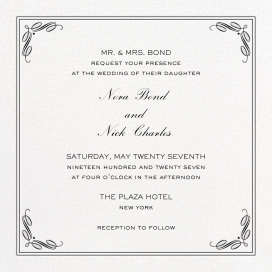 Regency Square - Engagement Party Invitation by Paperless Post