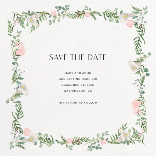 Lautaret (Save the Date) by Paperless Post