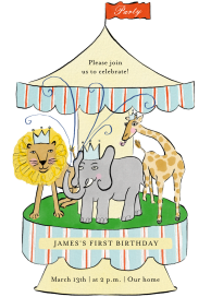 Merry Go Round Cutout by Tamborine Press