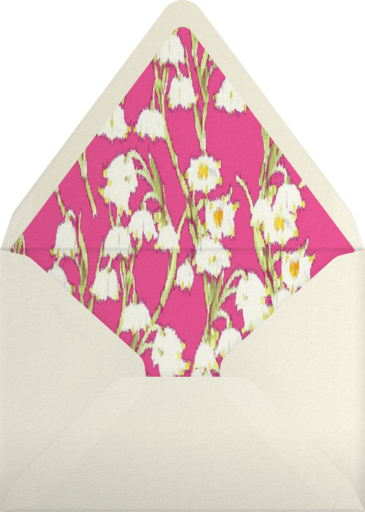 Garden Lilies (Greeting) - Carolina Herrera Envelope