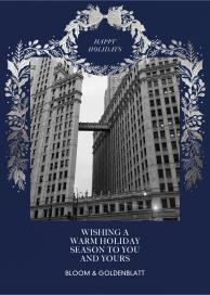 Holiday Wreath Frame - Business Holiday Card by Paperless Post