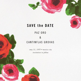 Rose Bed (Save the Date) by kate spade new york