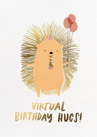 Hedgehug - Birthday Card by Hello!Lucky
