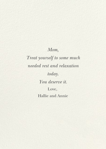 Shades of Blue - Greeting Card by Felix Doolittle - Back