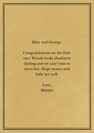 Cross Section - Congratulations Card by Paperless Post - Back