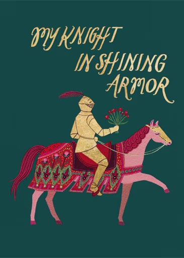 Knight in Shining Armor (Becca Stadtlander) - Valentine's Day Card by Red Cap Cards