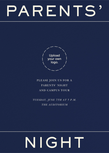 Top to Bottom - School Event Invitation by Paperless Post