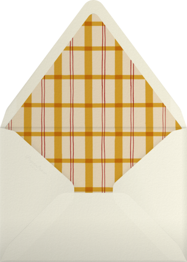 Dinner is Served - Paperless Post Envelope