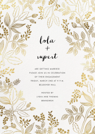 Queen Anne - Engagement Party Invitation by Rifle Paper Co.