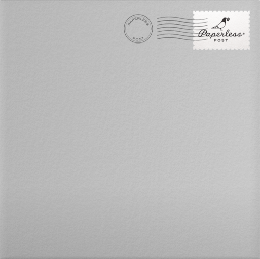 Cursive Holidays - Linda and Harriett Envelope