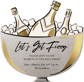 Champagne Bucket by Paperless Post