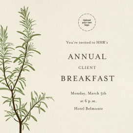 Rosemary - Business Event Invitation by Paperless Post