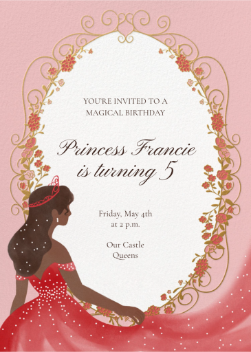 Sparkling Princess - Birthday Invitation by Paperless Post