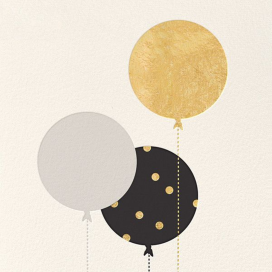 Balloon Birthday - Business Greeting Card by kate spade new york