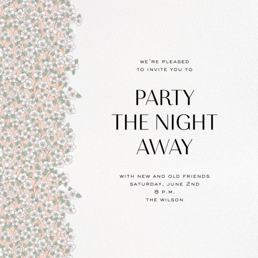 Ffion - Spring Party Invitation by Liberty