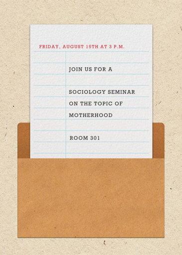 Library Card by Paperless Post