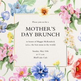 Where Love Blooms - Mother's Day Invitation by Liberty