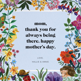 Printemps - Mother's Day Card by Nathalie Lété