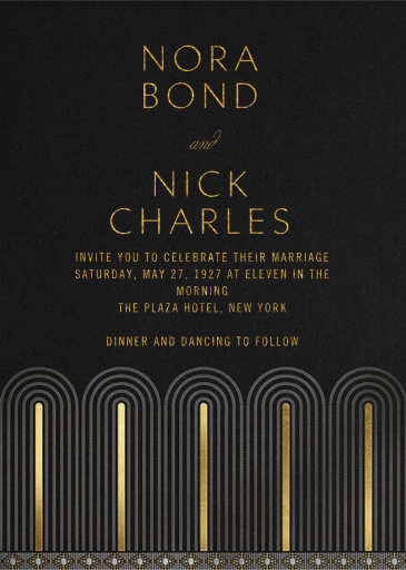 Deluxe - Wedding Invitation by Paperless Post