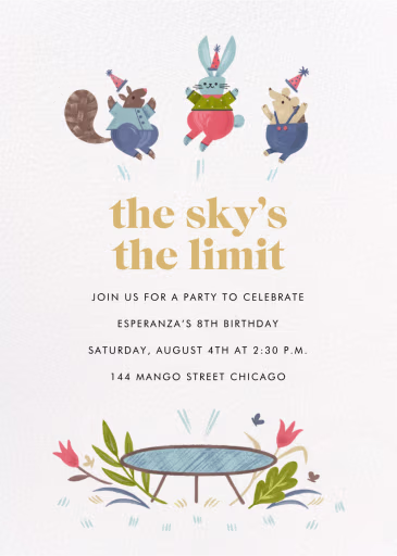 Little Tramps - Birthday Invitation by Paperless Post