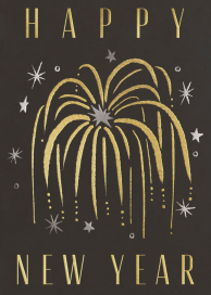 Work It - New Year's Card by Paperless Post