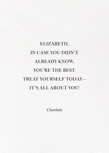 Treasure Trove - Greeting Card by Party of One - Back