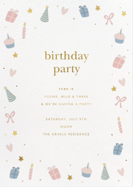 Pink and Blue Party by Sugar Paper