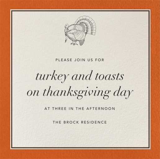 Seal Harbor - Thanksgiving Invitation by Paperless Post