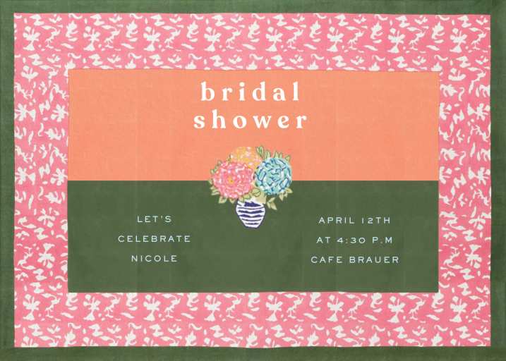 Eritrea - Bridal Shower Invitation by Lisa Corti