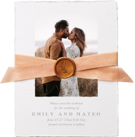 Sealed with Love - Save the Date by Cheree Berry Paper & Design