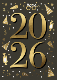 Party Supplies - New Year's Card by Hello!Lucky