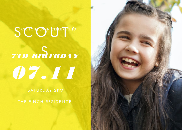 Horizontal Split - Birthday Invitation by Paperless Post