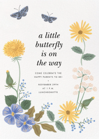 Monarch Garden - Baby Shower Invitation by Rifle Paper Co.