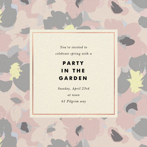 Flower Patch - Spring Party Invitation by kate spade new york