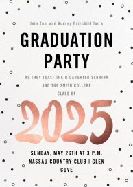 Person of the Year - Graduation Party Invitation by Paperless Post