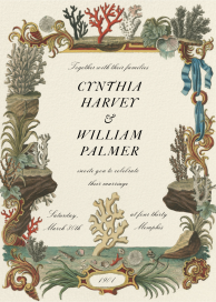 Seaside Antiques - Wedding Invitation by John Derian