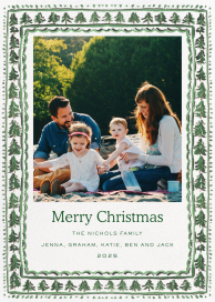 Fraser Fir Photo (Paige Spearin) - Christmas Card by Dogwood Hill